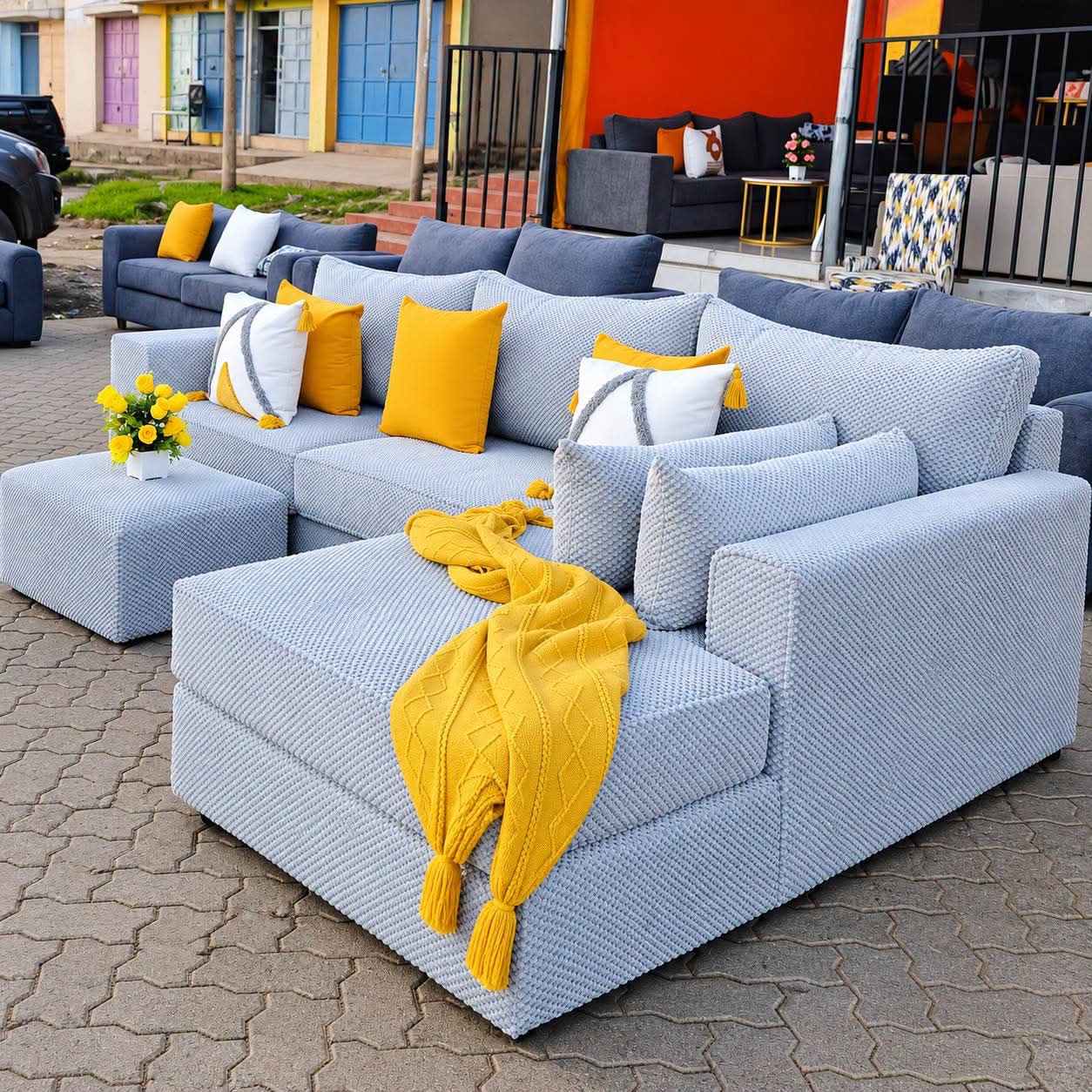 Imara Loft L-Shape Sectional Sofa